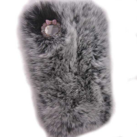 Plush Feather Shell Fluffy Plastic Protective Case For Iphone 5 5s