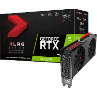 PNY GeForce RTX 3060 Ti 8GB XLR8 Gaming REVEL EPIC X RGB Dual Fan Edition LHR LHR, 1x HDMI, 3x DisplayPort