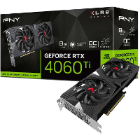 PNY GeForce RTX 4060 Ti 8GB VERTO Overclocked Dual Fan DLSS 3 grafische kaart
