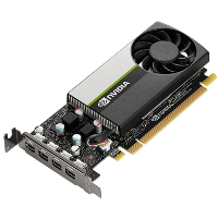 PNY Quadro T1000, 8 GB grafische kaart 4x miniDP