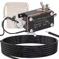 Pocket EFHW Antenne K24 3 30MHz Frequentiebereik Kortegolfantenne Breedband End fed Halfgolfantenne
