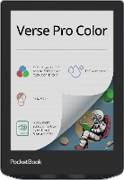 PocketBook Verse Pro Color eBook reader 15.2 Cm (6 inch) Grijs