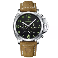 POEDAGAR Multifunctionele Luminous Heren Kwarts Horloge Luxe Zakelijk Casual Mannelijk Horloge Kalender Waterdicht