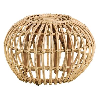 Poef Mathis   naturel kobo   36xØ52 cm   Leen Bakker