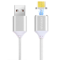 Pofan P11 Magnetic 1m 2a Micro Usb Super Fast Data Charging Cable For Mobile Phone