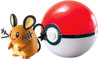 Pokemon Figure   Dedenne + Pokeball