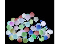 Polarlite Motief lichtketting Bollen Binnen/buiten werkt op het lichtnet 100 stuks RGB LED RGB