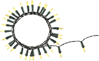 Polarlite PL 8814035 Mini lichtketting Binnen Energielabel: LED werkt op het lichtnet 80 LED Warm wit Verlichte lengte: 7.9 M