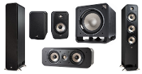 Polk: S60E 5.1 Homecinema Systeem   Zwart