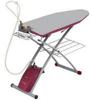 POLTI Strijkplank Vaporella Power System 2440 W rood en grijs POL 009