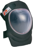 Plano K Tech Line PKT300 Polyester kniebeschermer Zwart, Rood 1 paar
