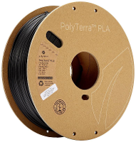 Polymaker 70820 PolyTerra PLA Filament PLA kunststof Gering kunststofgehalte 1.75 Mm 1000 g Zwart (mat) 1 stuk(s)
