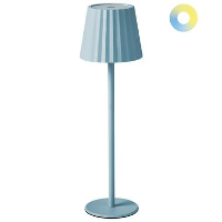 POMBEIRO   Tafellamp   Lichtblauw   Aluminium/IJzer