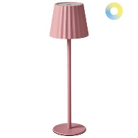 POMBEIRO   Tafellamp   Pastelroze   Aluminium/IJzer