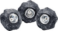 Pontec 87585 Vijverbelichting Set van 3 stuks LED
