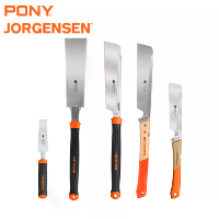 Pony Jorgensen 5PCS Houtbewerkings Handzagen Dubbele Blad Koolstofstaal Precisie Snijden Set 5 10 Inch Houten en Plastie