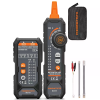 POROMETISTO MCT01 4 in 1 Netwerkkabeltester Multifuntion Kabelktracer met NCV Inductiepen PoE Test Telefoonkabel Polaris
