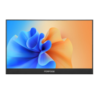BRUIN HT 1730XT 17.3 Inch 2K Type C Draagbare Computer Monitor Gaming Scherm voor Smartphone Tablet Laptop Game Consoles