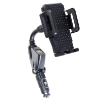 Portable Car Charger With Bracket For Iphone 4 4s 5 5s Ipod Cellphone