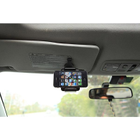Portable Car Sun Visor Holder Mount Stand For Iphone Smartphone