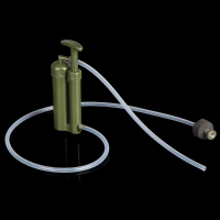 Portable Plastic Ceramic Water Filter Purifier Outdoor Survival