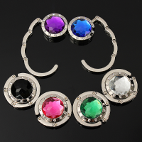 Portable Round Folding Purse Handbag Bag Accessory Hook Hanger
