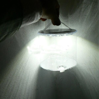 Portable Solar Power Inflatable 3 Modes Led Lantern Camping Light
