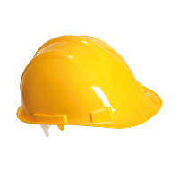 Portwest Bouwhelm   geel   verstelbaar 55 62 cm   veiligheidshelm