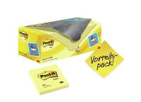 Post It Plaknotitie 654y 20 76 Mm X 76 Mm Geel 2000 Vellen