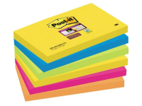 Post it Plaknotitie 6556SR 127 mm x 76 mm Neon groen, Neon oranje, Ultrablauw, Ultra geel, Ultra roze 540 vellen