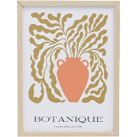 Poster Botanique   MDF/glas   40x30 cm   Leen Bakker