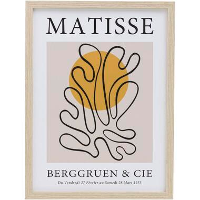 Poster Matisse   MDF/glas   40x30 cm   Leen Bakker
