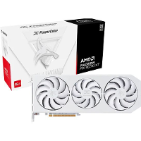 PowerColor Radeon RX 9070 XT Hellhound Spectral White 16GB GDDR6 grafische kaart