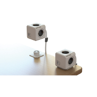 PowerCube met 4 contactpunten, 1.5M kabel en USB uitgang