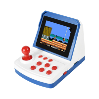 Powkiddy A6 Plus videogameconsole Mini Arcade 3.5 Inch Handheld Retro FC Game Console Ingebouwde 600 klassieke FC spelle