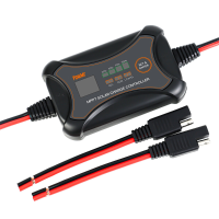 PowMr 10A MPPT Solar Charge Controller met LCD display en LED indicatielicht Ontworpen voor 12V Gel AGM Lithium LiFePO4