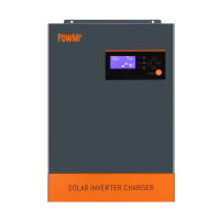 PowMr 5.5KW 5.5KVA Omvormer MPPT 80A 500VDC PV ingang 220VAC 48V Met Parallelle Functie 5500W 3 Fase Zonne omvormer POW 