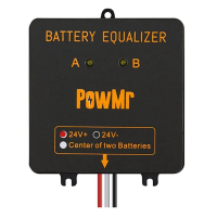 PowMr BE24 Batterijbalancer 24 V Zonne energiesysteem Batterijbalancer Loodaccu Equalizer Tandemzonokezel Beschermer van