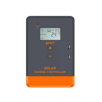 PowMr MPPT Zonne opladercontroller 40A 30A 20A 12V 24V Zonnepaneelregulator LCD scherm Diverse ladingscontrolemodi