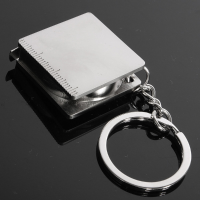 Practical Creative Tape Measure Keychain Key Chain Ring Keyring