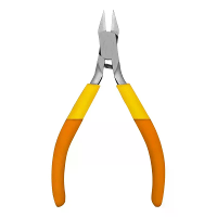 Precisie scherpe kniptang Hoge koolstofstalen bladen PVC handvaten Modelassemblage Diagonaalsnijder Professionele schare