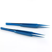 Precisie Titanium Legering Pincet 0,15 mm Rand Antimagnetisch Ontwerp Professioneel Gereedschap voor Telefoonmoederbord