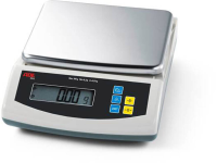 Precisie weegschaal ADE PFA6000 Weegbereik (max.) 6 Kg Resolutie 0.1 G werkt op batterijen, werkt op het lichtnet (optioneel) Zilver, Zwart