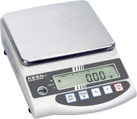 Precisie weegschaal Kern EW 4200 2NM Weegbereik (max.) 4.2 Kg Resolutie 0.01 G werkt op het lichtnet, werkt op een accu Zilver