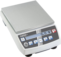 Precisie weegschaal Kern KB 10000 1N Weegbereik (max.) 10 Kg Resolutie 0.1 G werkt op het lichtnet, werkt op een accu Zilver