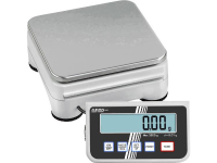 Precisie weegschaal Kern PCD 10K0.1 Weegbereik (max.) 10 Kg Resolutie 0.1 G werkt op het lichtnet, werkt op batterijen, werkt op een accu Zilver