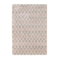 Mint Rugs vloerkleed Cameo   crème/roze   200x290 cm   Leen Bakker