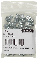 Pressol Conische smeernippel H1 A recht, Ø 8 mm V. 25 Stuk(s)