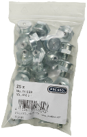 Pressol Vlaksmeernippel M1 KØ 16, M 8 x 1 VZ 25 stuk(s)