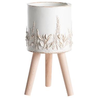 PREWEZA   Bloempot   Gebroken wit   23 cm   MgO